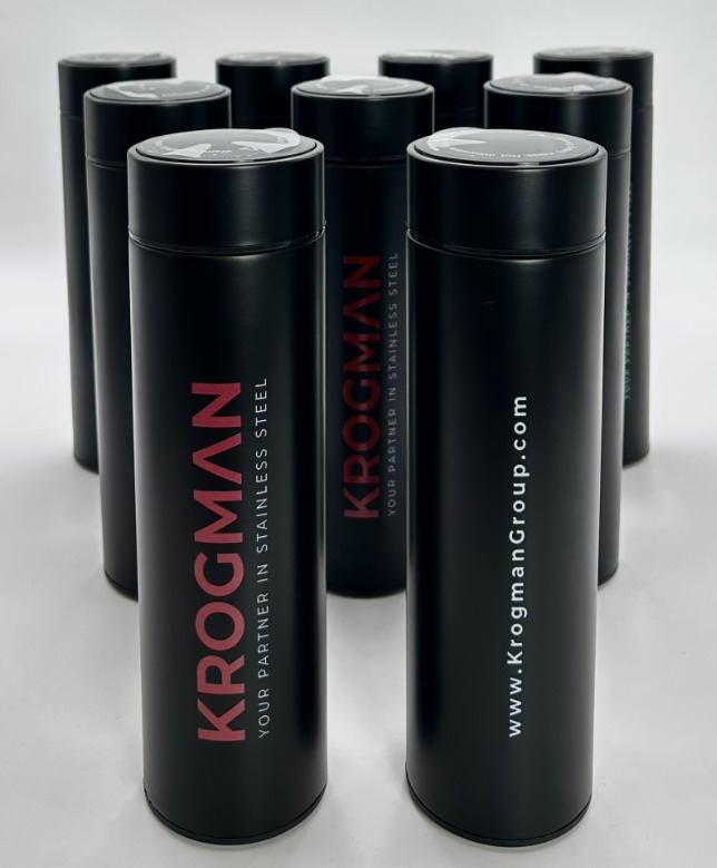 450 ML Isı Derecesi Gösteren Dijital Göstergeli Çelik Termos 413